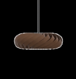 TR5 Pendelleuchte, Birke/Braun, 60 x 20 cm