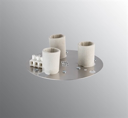 Ersatzteil: Ifö Montageplatte 185,5 mm E14 3 x 28 W