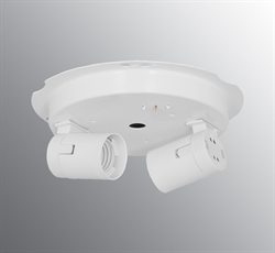 Ersatzteil: Ifö Montageplatte E27 2 x 25 W für Sockel D220 B184