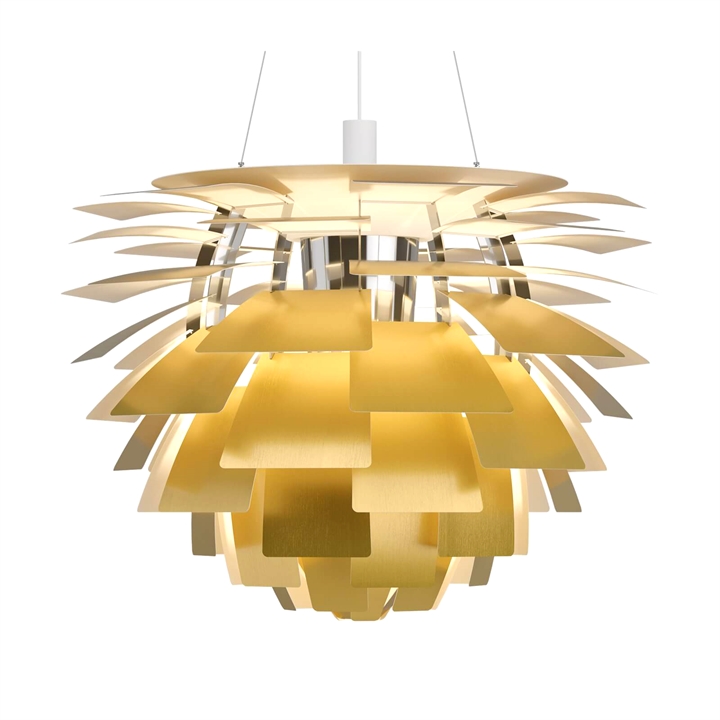 PH Artichoke Ø84 Pendelleuchte, Messing