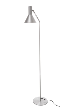 LYSS Stehleuchte, gebürstetes Aluminium