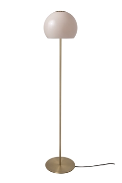 Ball Glass Stehleuchte, sand grey