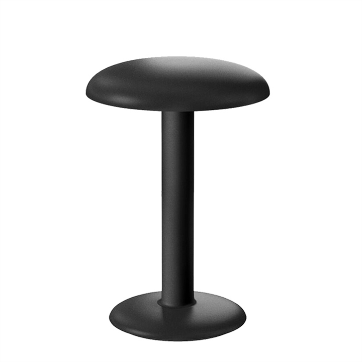 Gustave Tischleuchte / Batterielampe, smooth black