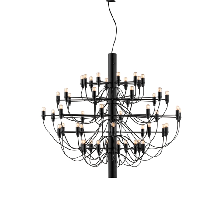 2097/50 Kronleuchter LED, schwarz