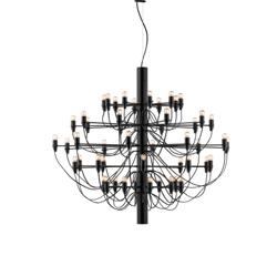 2097/50 Kronleuchter LED, schwarz