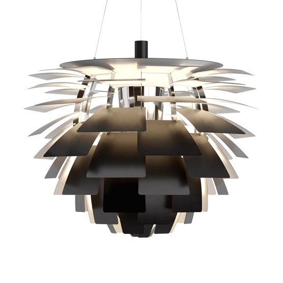PH Artichoke Ø84 Pendelleuchte, schwarz
