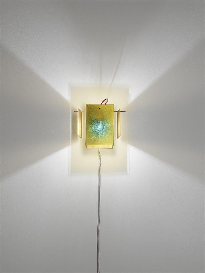 24 Karat Blau Wandleuchte