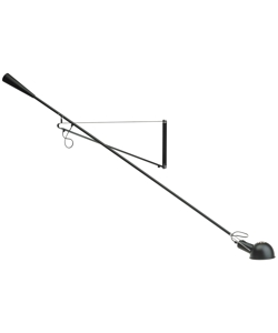 265 Wandleuchte, schwarz