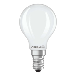 Osram LED-Lampe 2,5W E14 827, matt