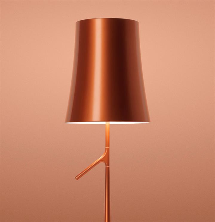 Birdie Lettura LED Stehleuchte, Kupfer