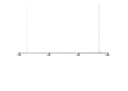 Hat Linear large Pendelleuchte, warmgrau