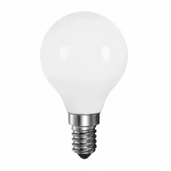 LED-Kronenlampe 6W opal, E14, 2700K