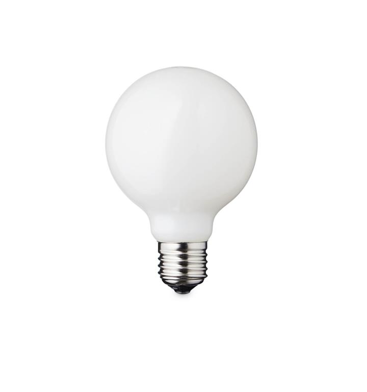 Globe Milky LED Birne, Ø80