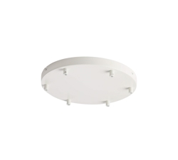 Woud Baldachin für 6 Pendelleuchten, weiß