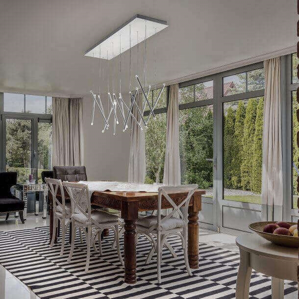 A-Tube Nano Duo Pendelleuchte, Chrom