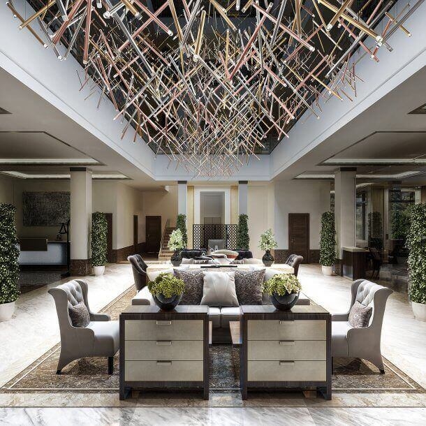 A-Tube Nano Duo Pendelleuchte, Roségold