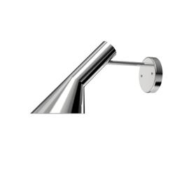 AJ Wandleuchte o/Schalter, polierter Stahl