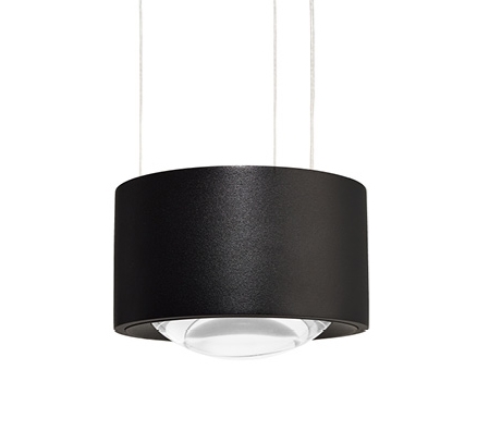 Easy Lens Pendelleuchte, schwarz