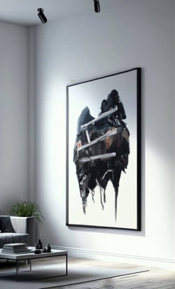 Designline Tube Fixed Spot, schwarz