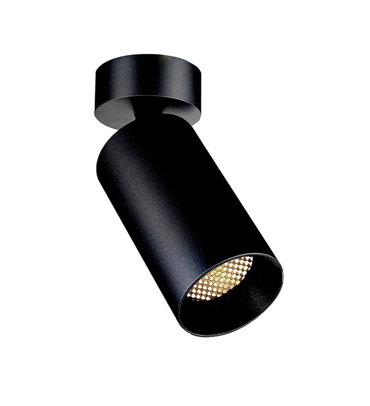 Designline Tube Fixed Spot, schwarz