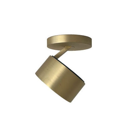 Easy Braccio W100 LED Spot, Messing