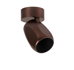 Facet W70 Deckenleuchte/Spot, dark coffee
