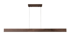 Flora Pendelleuchte, Walnuss