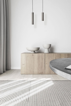 TUBE FLEX Pendelleuchten in Titan