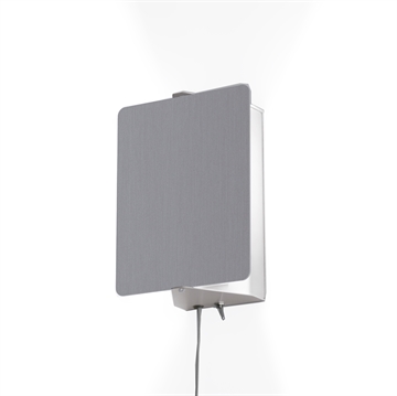 Applique À Volet Pivotant, weiß Aluminium