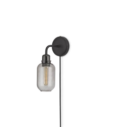 Amp Wandleuchte - Smoke/Schwarzer Marmor