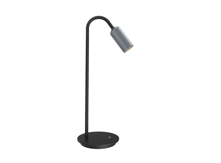 Decor T1 Tischlampe, schwarz/aluminium