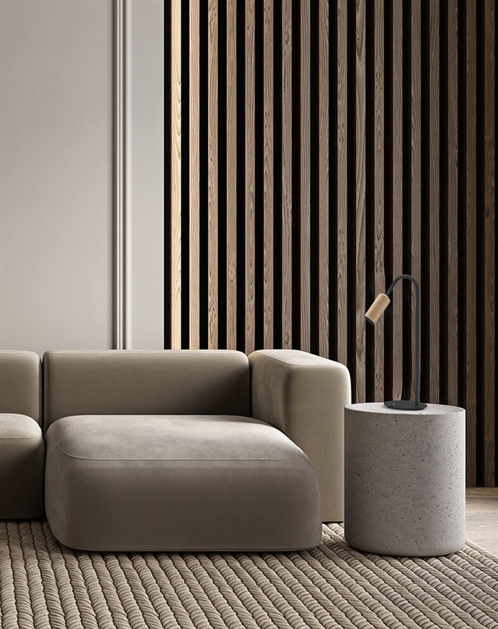 Decor T1 Tischlampe, schwarz/messing