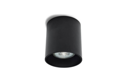 TUBE Deckenleuchte GU10, schwarz