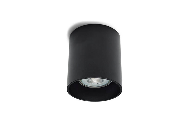 TUBE Deckenleuchte GU10, schwarz