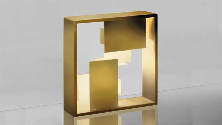 Fato Tisch-/Wandleuchte, Gold