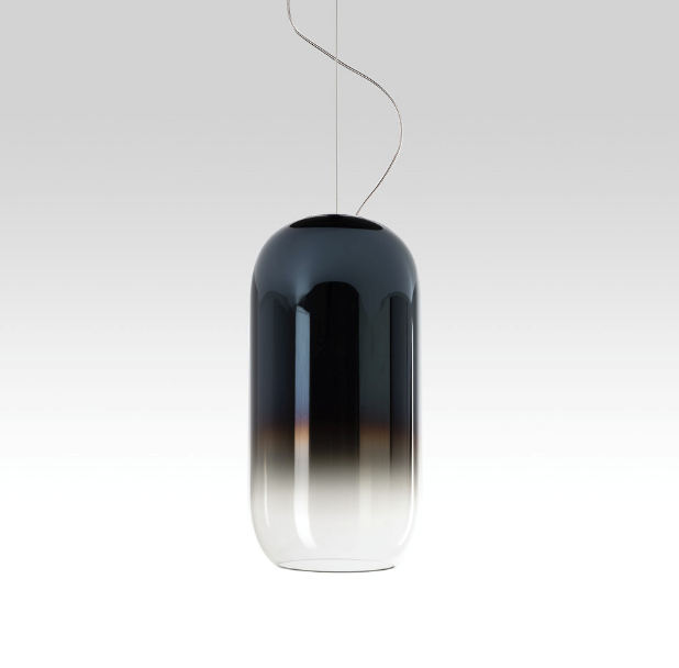 Gople Pendelleuchte, blau