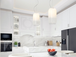 Gople Pendelleuchte, weiß