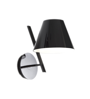 La Petite Wandleuchte schwarz, LED