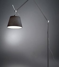 Tolomeo Mega Terra schwarz, Ø42