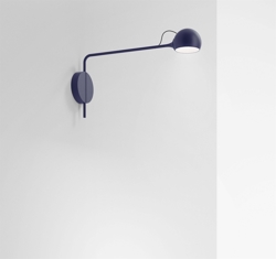 Ixa Wandleuchte festverdrahtet, blau