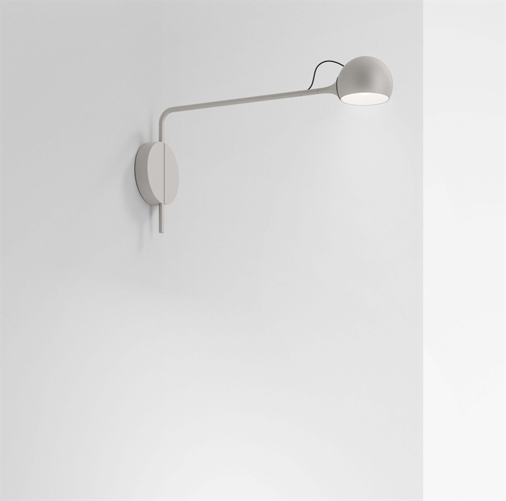 Ixa Wandleuchte festverdrahtet, grauweiß