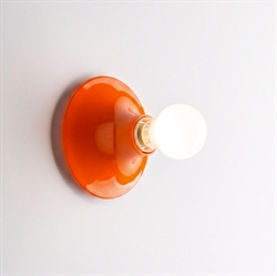 Teti Wand-/Deckenleuchte, orange