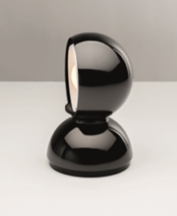 Eclisse Tisch-/Wandleuchte, matt schwarz