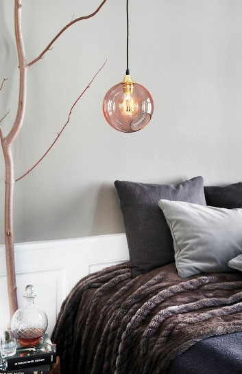 Ballroom Pendelleuchte, Rose