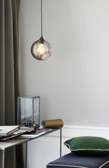 Ballroom Pendelleuchte, Smoke