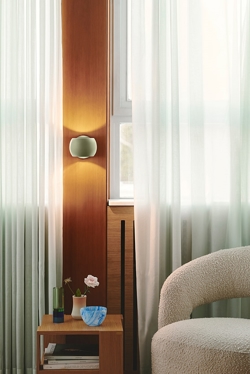 Belir Wandleuchte, staubgrün