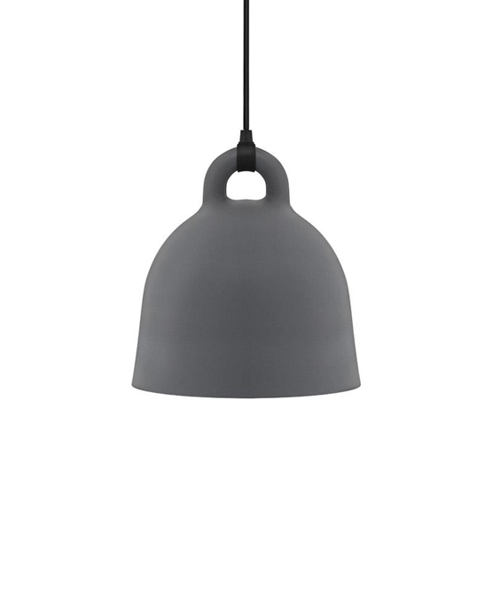 Bell Pendelleuchte - klein, Grau