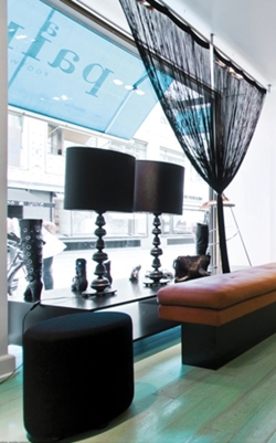 Black Shiek Tischlampe