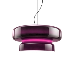 Bohemia 84 LED Pendelleuchte, violett