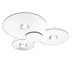 Bugia Triple Deckenleuchte, weiß